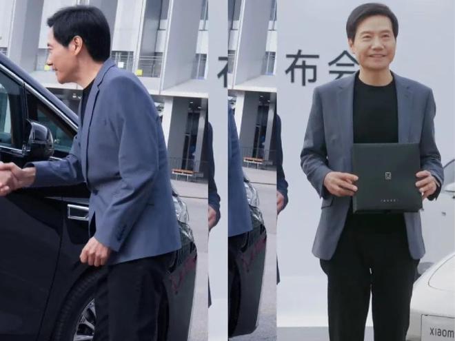 学学雷军这样穿不油腻还显年轻西装下面不一定要配西裤、皮鞋(图2)
